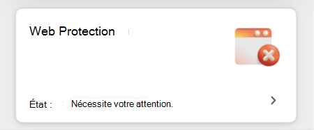 Capture d’écran de la vignette de protection web.