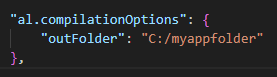 La nouvelle propriété outFolder dans al.compilerOptions permet de définir le dossier de sortie lors de la création d’applications
