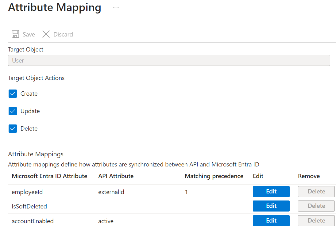 Utilisez le mappage d’attributs pour les configurer pour les applications