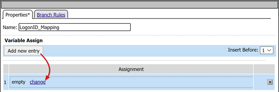 Capture d’écran des options Ajouter une nouvelle entrée et modifier.