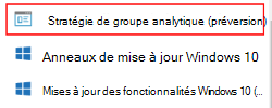 Capture d’écran montrant l’exemple de balise d’aperçu public dans Microsoft Intune centre d’administration et Microsoft Intune.