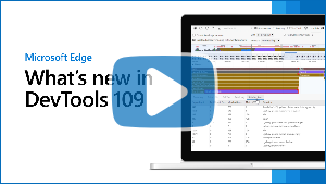 Image miniature de la vidéo « Nouveautés de DevTools 109 »