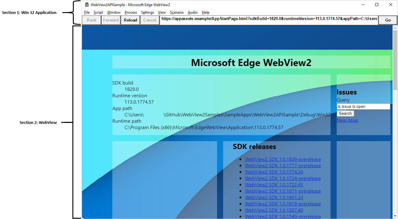 Application hybride