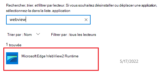 La capture d’écran montre le champ de recherche dans vos paramètres Windows.