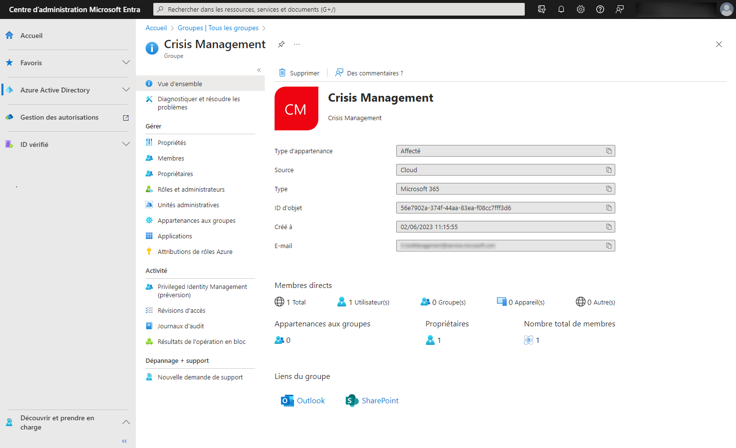 Obtenir l’ID Microsoft Entra.