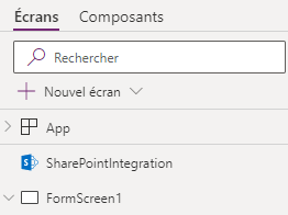 Objet d’intégration SharePoint.