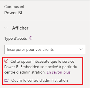 Intégrez Power BI pour vos clients – réactivez la visualisation.