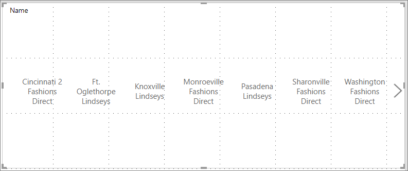 Capture d’écran montrant le segment avec sa largeur augmentée.