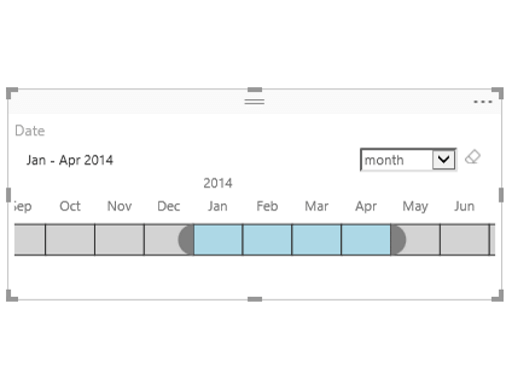 Capture d’écran montrant le segment Chronologie.