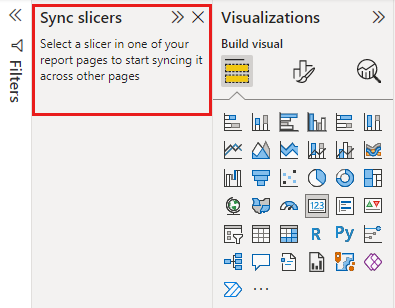 Capture d’écran du volet Synchroniser les segments.