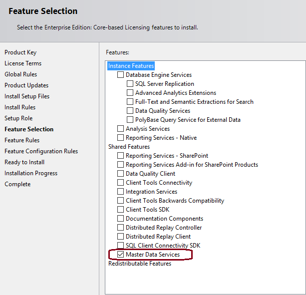 mds_SQLServer2016Setup_FeatureSelection