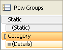 Groupes de lignes, mode avancé avec membres statiques