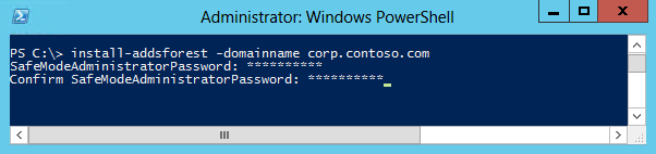 Capture d’écran montrant une fenêtre de terminal Windows PowerShell pendant une installation.