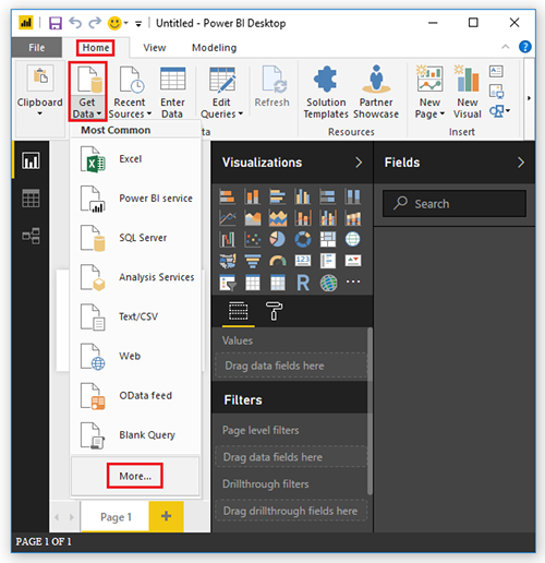 HDInsight Power BI Obtenez plus de données.