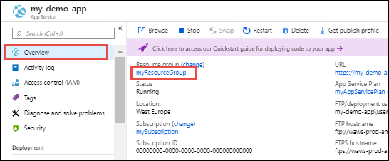 Effectuez un scale-up des ressources associées à votre application Azure.