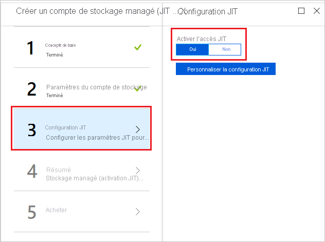 Configure access