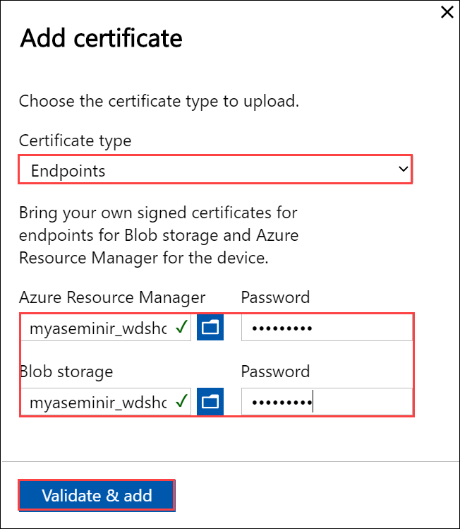 Page 6 « Certificats » de l’interface utilisateur web locale