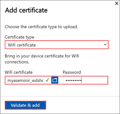 Page 3 « Certificats » de l’interface utilisateur web locale