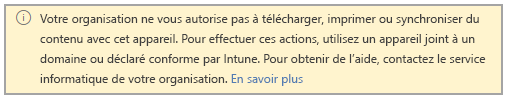 L’expérience quand l’accès web est limité