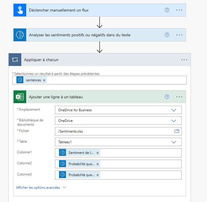 Ajouter une ligne dans Excel.