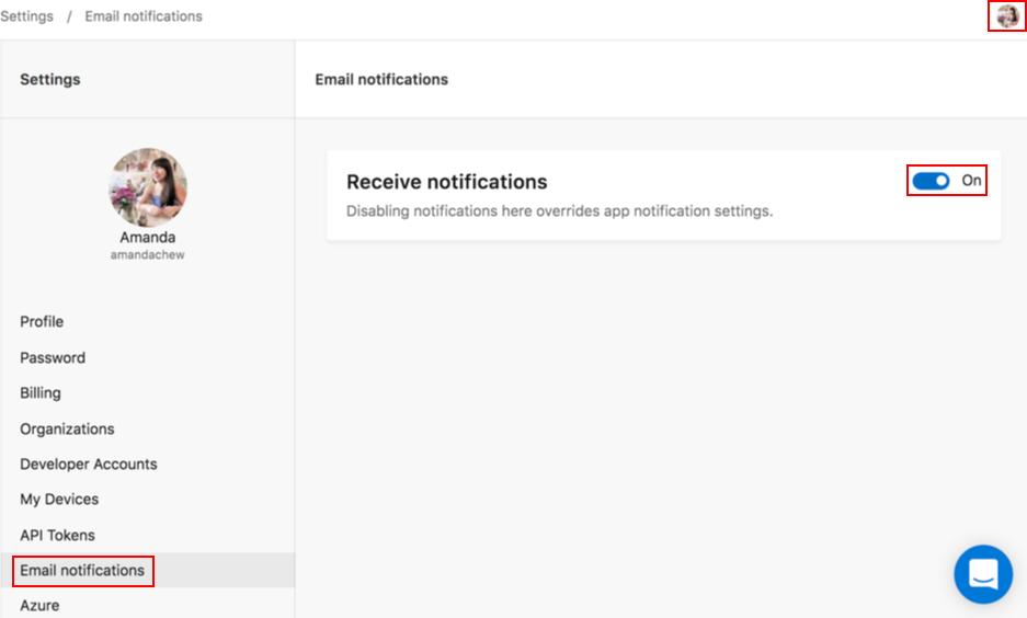 Comment configurer Notifications par e-mail au niveau de l’utilisateur