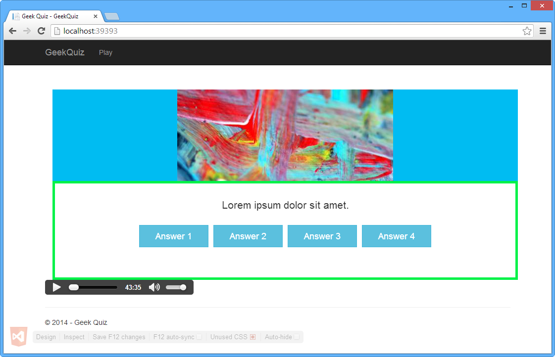 Lecteur audio dans Google Chrome