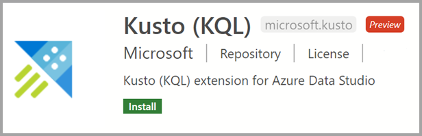 Extension Kusto