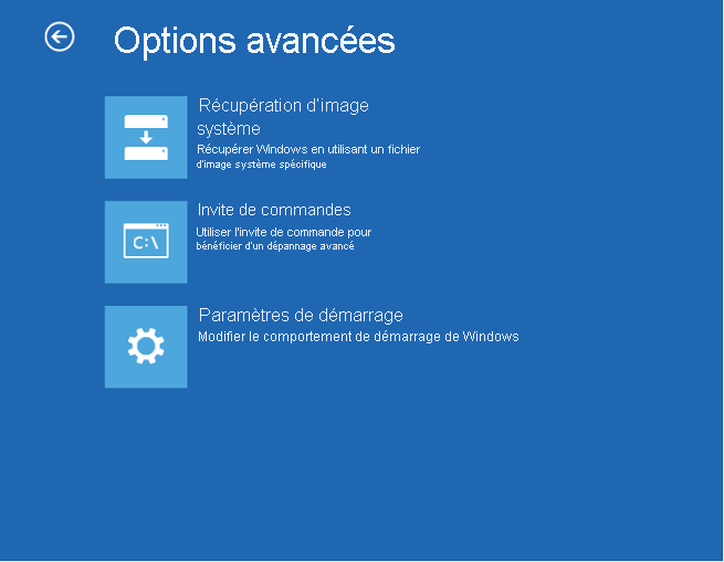 Sélectionner Invite de commandes