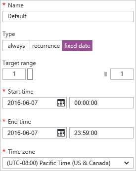 Mise à l’échelle du service cloud avec une date fixe