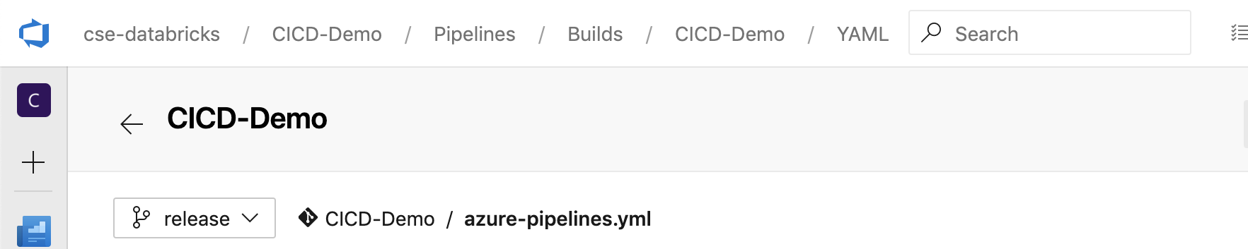 Éditeur du pipeline Azure DevOps