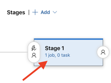 Étape d’ajout de pipeline de mise en production Azure DevOps