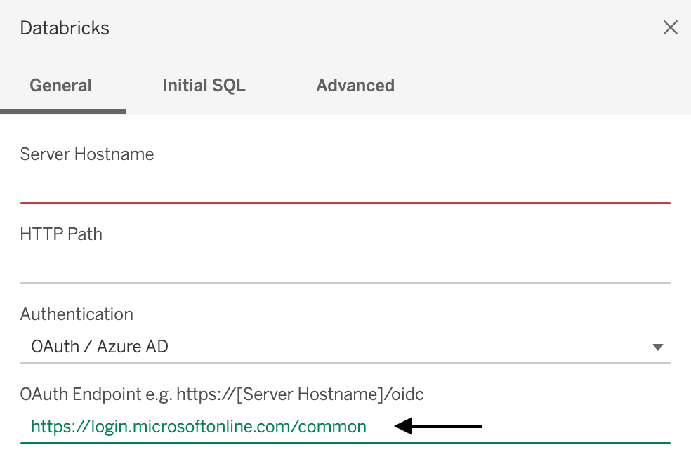 Authentification de la configuration