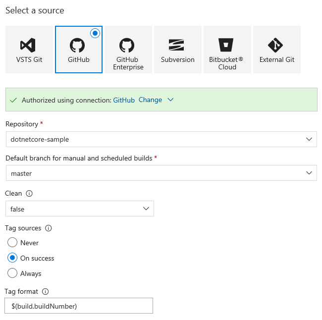 Options des sources d’étiquettes