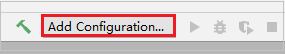 HDI IntelliJ - Ajouter une configuration.