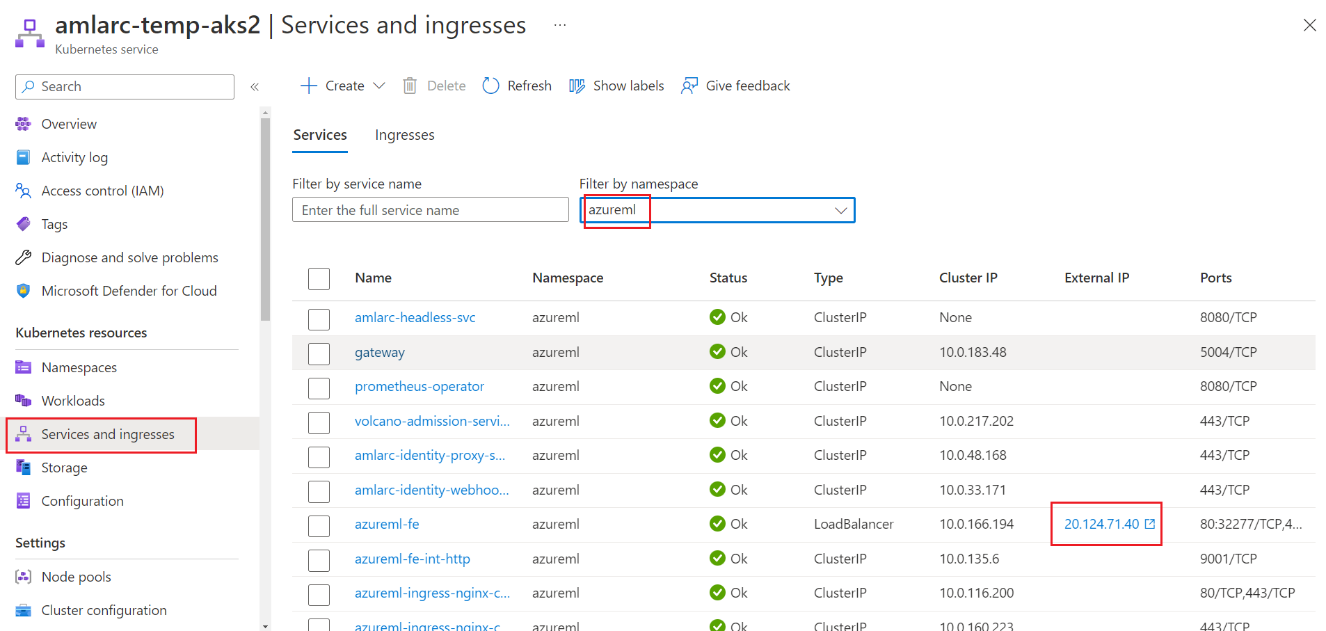 Capture d’écran illustrant l’ajout d’une nouvelle extension au cluster Kubernetes avec Azure Arc à partir du portail Azure.