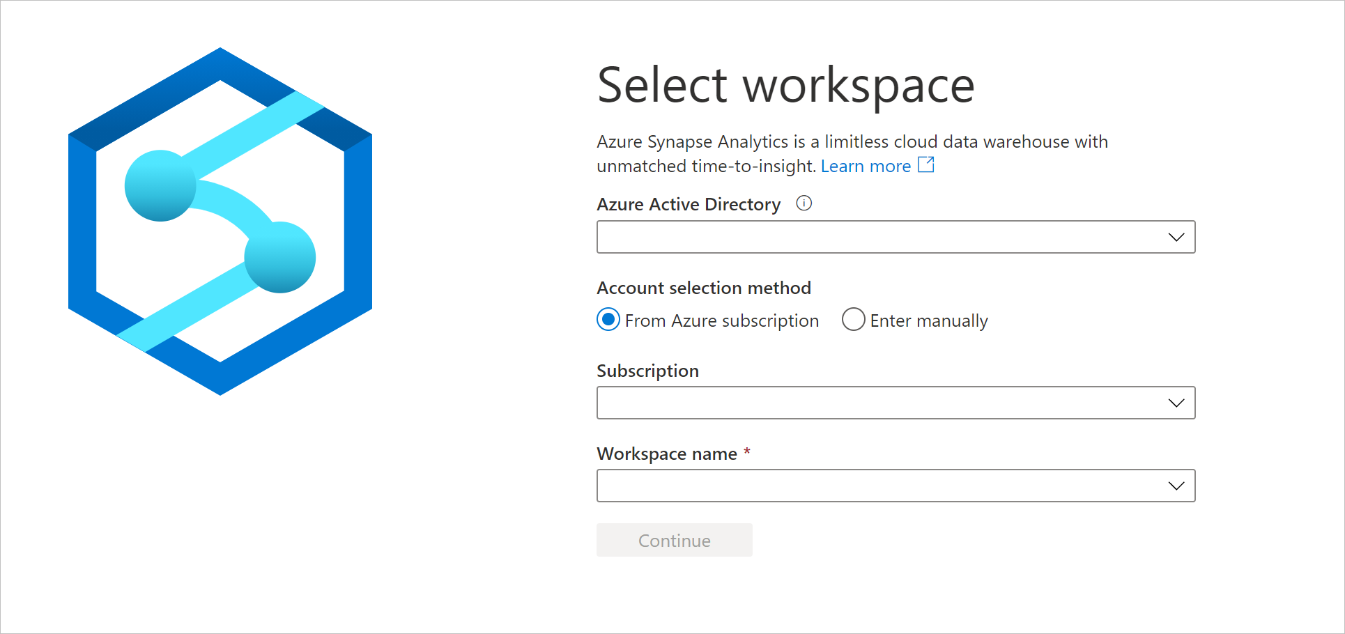 Se connecter à l’espace de travail