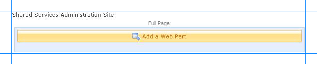 Page de composant WebPart vide