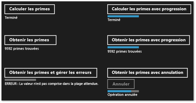 Application Primes Windows Runtime.