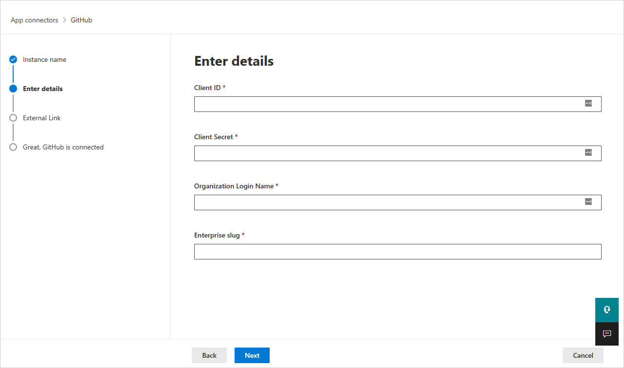 Connectez GitHub.