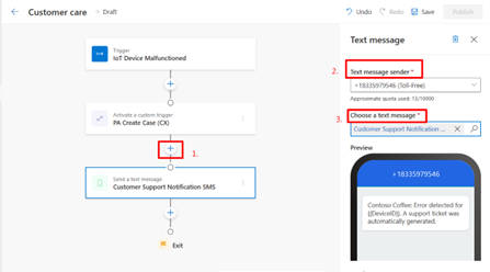 envoyer un SMS