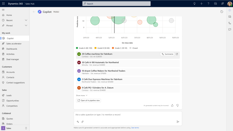 Vue immersive du pipeline