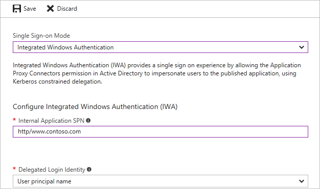 Configuration avancée des applications