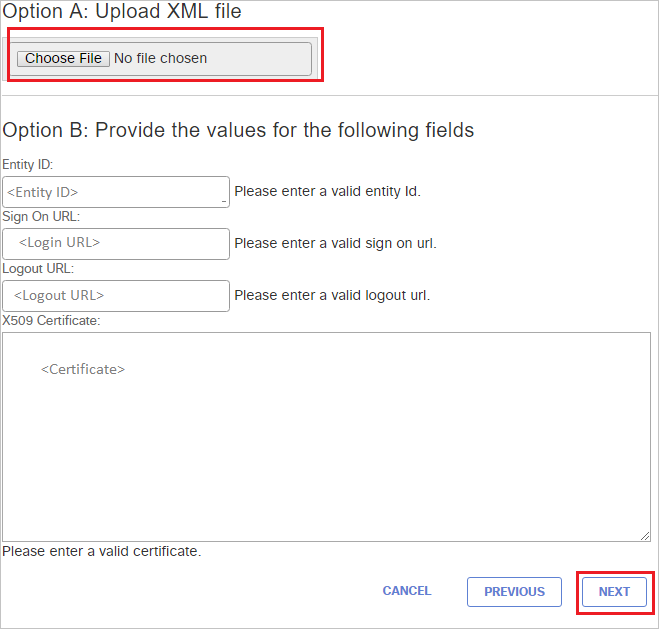 Screenshot shows the choosefile from folder.