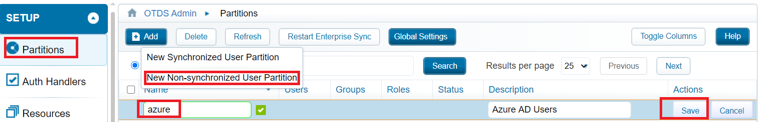 Page Partition