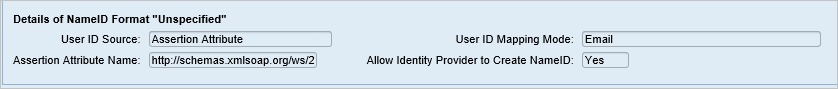 The Details of NameID Format 