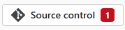 Capture d’écran du bouton Contrôle de code source.