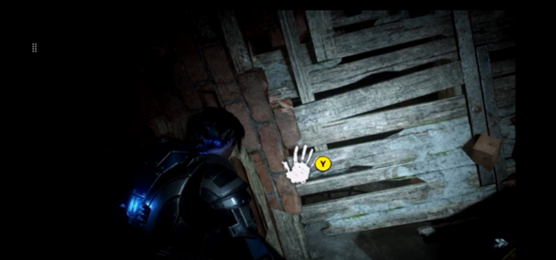 Screenshot of Gears 5 gamepad button remapping