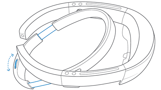 Étape 3, utilisez la roue d’ajustement pour étendre le bandeau.