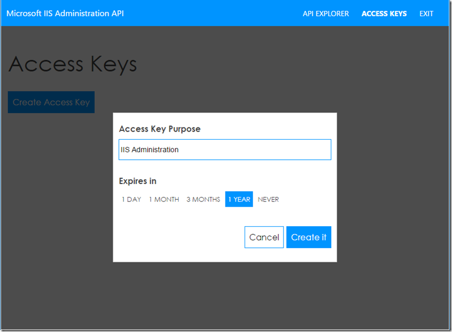 Generating an access token