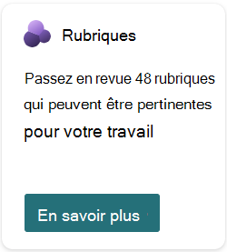 Capture d’écran de la carte de contribution rubriques de taille moyenne.